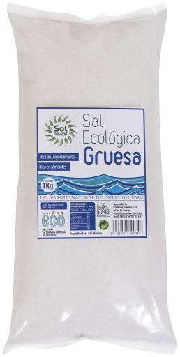 Gros Sel Bio du Delta de l&#39;Èbre 1 Kg