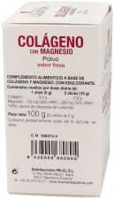 Collag&egrave;ne avec magn&eacute;sium, saveur fraise, 20 sachets