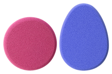 Duo d&#39;éponges applicatrices