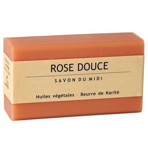 Savon du midi Savon De Carit? "A La Coupe" Rose Douce