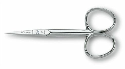Ciseaux de manucure droits 4 pouces