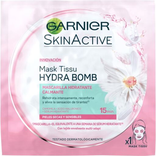 Masque facial apaisant Hydra Bomb de Skin Active