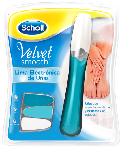 Lime à ongles Velvet Smoth Electric bleu