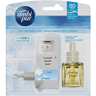 Ambi Pur D&eacute;sodorisant &eacute;lectrique complet Sky 21,5 ml