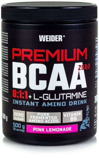 Bcaa 8:1:1 + Glutamine Limonade Rose 500 gr