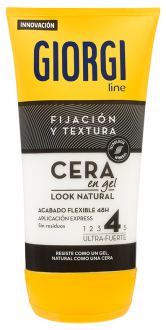 Giorgi Line Cire-Gel Fixation et Texture Aspect Naturel N4 145 ml