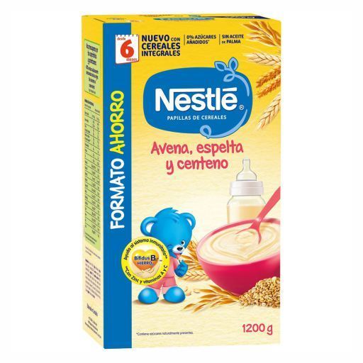 Bouillies d'Avoine, &Eacute;peautre et Seigle + 6 Mois 1200 gr