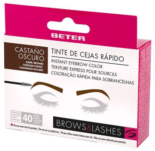 Brow Teinture instantan&eacute;e pour sourcils fonc&eacute;s #DarkBrown