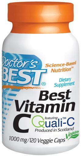 Vitamin C With Quali-C 1000 mg 120 Capsules Végétariennes