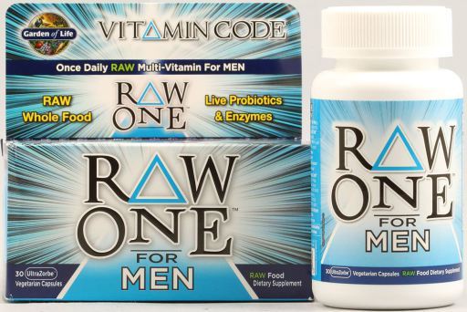 Vitamin Code Raw One For Men 30 Capsules végétariennes