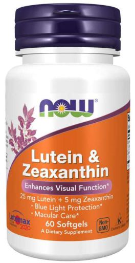 Lutéine et zéaxanthine 60 gélules