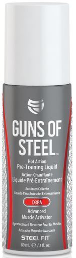 Guns Of Steel Liquide de pr&eacute;-entra&icirc;nement Hot Action 89 ml