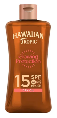 Hawaiian Tropic Protection bronzante &eacute;clatante SPF 15 100 ml