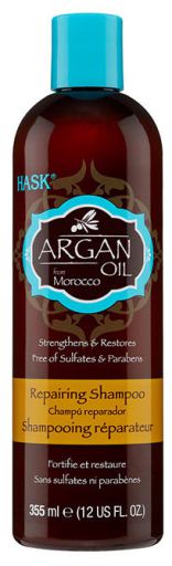 Hask Shampooing R&eacute;parateur &agrave; l'Huile d'Argane 355 ml