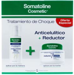 Traitement de choc : Cellulite résistante 150 ml + Réducteur Intensif 7 Nuits 450 ml