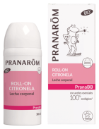 PranaBB Lait Corporel Bio Roll-On Citronnelle 30 ml