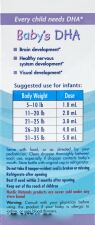 Dha pour bébé 60 ml
