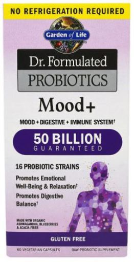 Dr Probiotiques Formulés Mood+ 60 Cápsulas vegetarianas