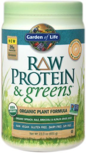 Protéines crues et légumes verts légèrement sucrés 651 g
