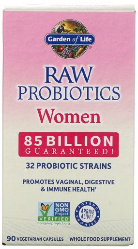 Probiotiques Bruts Femmes 90 Capsules