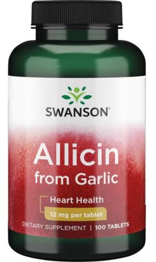 Maximum-Strength 100% Pure Allicinc 100 Comprim&eacute;s