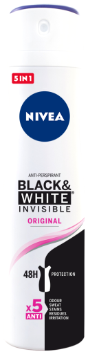 Déodorant noir et blanc invisible 200 ml