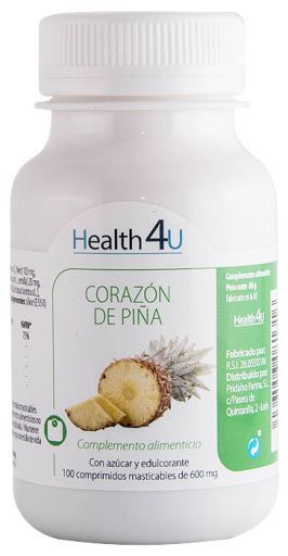 Cœur d&#39;ananas 100 comprimés de 600 mg