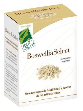 100% Natural Boswellia Select 60 capsules v&eacute;g&eacute;tales
