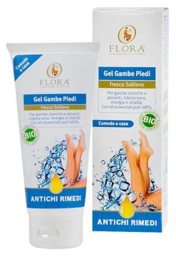 Flora gel froid jambes et pieds fatigu&eacute;s 100 ml