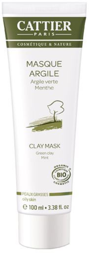 Vert masque &agrave; l'argile (peau grasse) 100 Ml