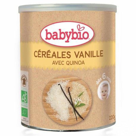 Porridge de c&eacute;r&eacute;ales Babybio 220 gr