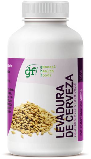 GHF Levure de Bi&egrave;re 500 mg 250 Comprim&eacute;s