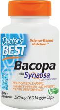 Bacopa avec Synapsa 320 mg 60 gélules végétales Bacopa avec Synapsa 320 mg 60 gélules végétales
