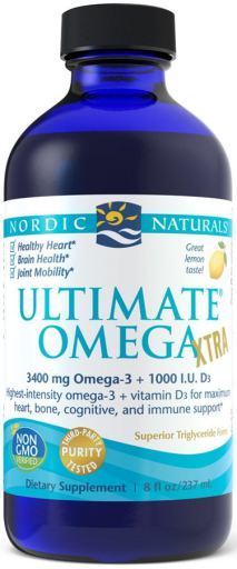 Ultimate Omega Xtra 3400 mg Citron 237 ml