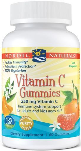 Vitamine C Gummies 250 mg 60 gommes