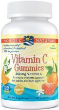Vitamine C Gummies 250 mg 60 gommes