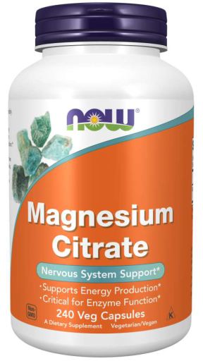 Citrate de Magnésium 400 mg 240 Gélules Végétales