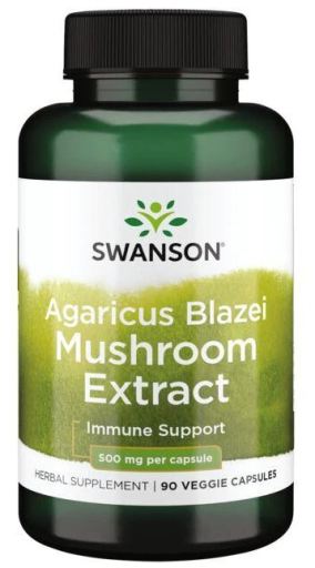 Extrait de Champignon Agaricus Blazei 500 mg 90 Gélules végétales