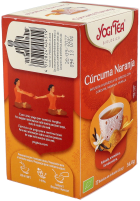 Chai &agrave; l'orange et au curcuma, 17 sachets de th&eacute;