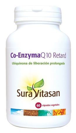 Sura Vitasan Co-enzyme Q10 Retard 60 g&eacute;lules v&eacute;g&eacute;tales