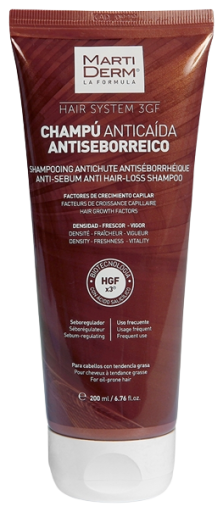 Shampooing anti-chute anti-séborrhéique Hair System 200 ml