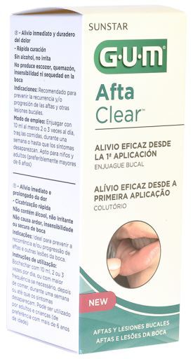 Bain de bouche Afta Clear 120 ml