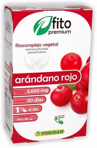 Pinisan Fitopremium Canneberge Rouge 30 G&eacute;lules