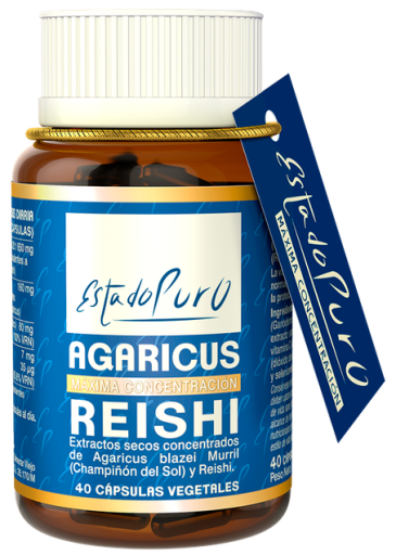 Tongil Agaricus Reishi 40 g&eacute;lules v&eacute;g&eacute;tales