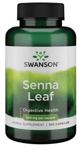 Senna feuilles 500 mg 100 Capsules