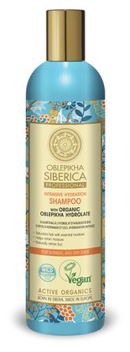 Shampoing Oblepikha à l&#39;hydrolat pour cheveux normaux et secs 400 ml