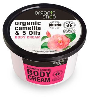Organic Shop Cr&egrave;me Corporelle Cam&eacute;lia du Japon 250 ml