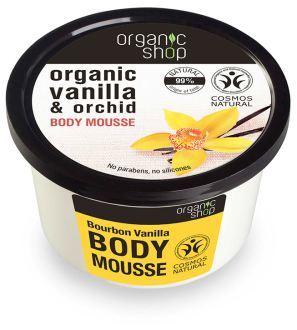 Organic Shop Mousse Corps Vanille Bourbon 250 ml