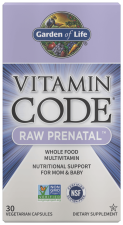 Code Vitamine Cru Prénatal 180 Capsules