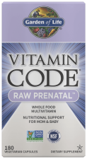 Code Vitamine Cru Prénatal 180 Capsules
